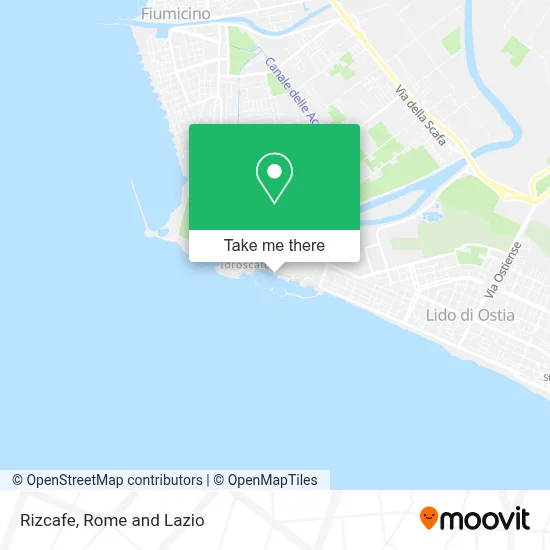 Rizcafe map