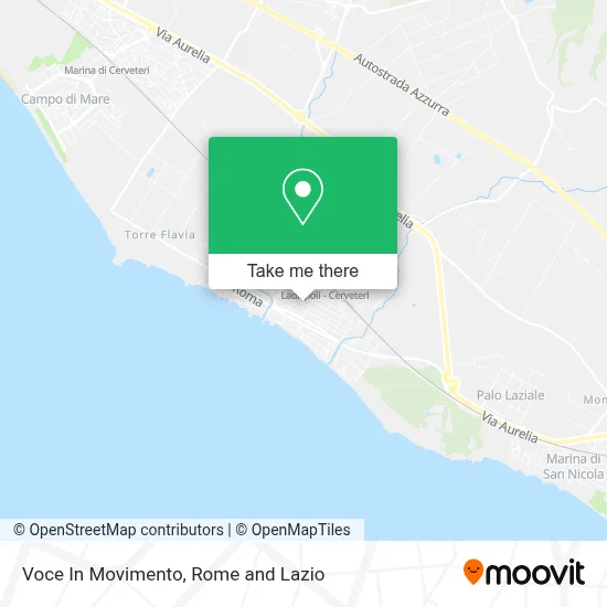 Voce In Movimento map