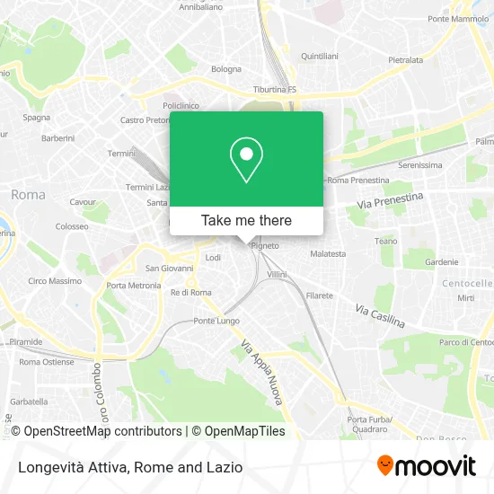 Longevità Attiva map