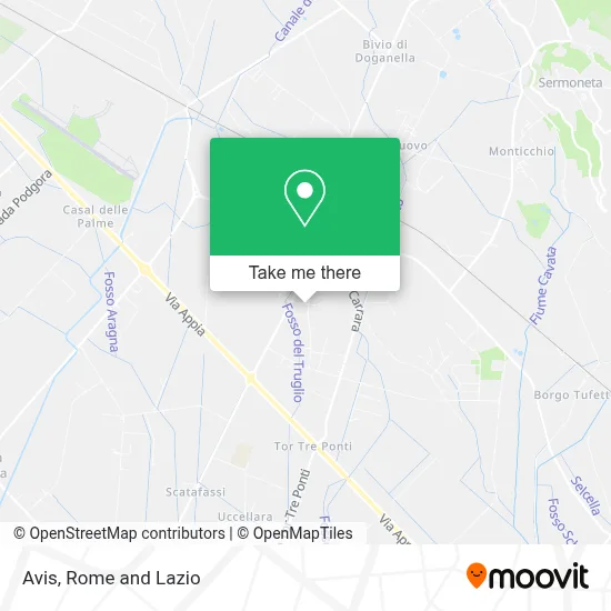Avis map