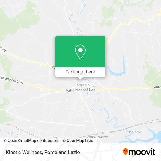 Kinetic Wellness map