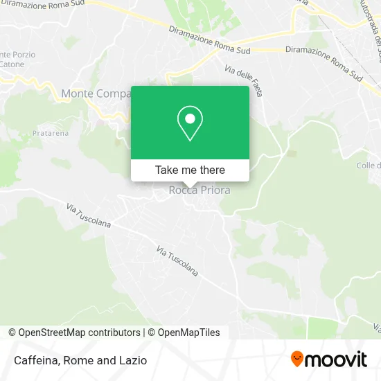 Caffeina map