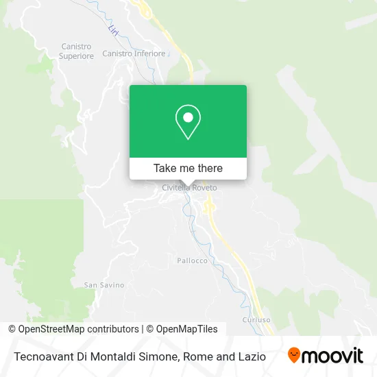 Tecnoavant Di Montaldi Simone map