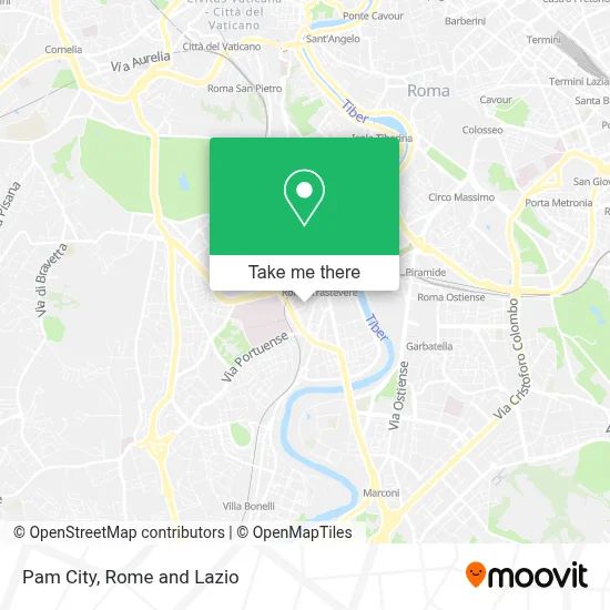 Pam City map