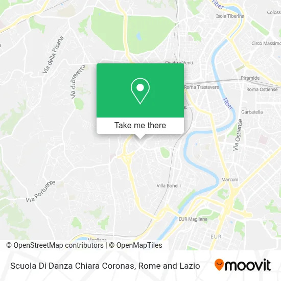 Scuola Di Danza Chiara Coronas map