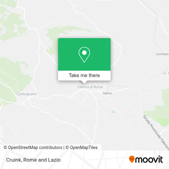 Cruink map