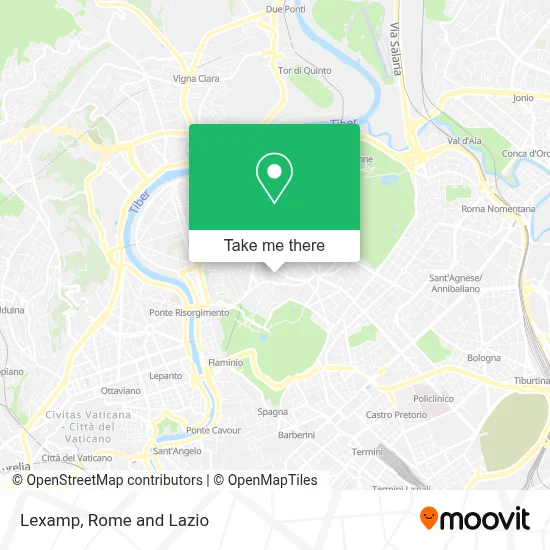 Lexamp map