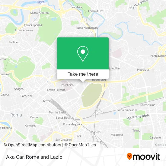 Axa Car map