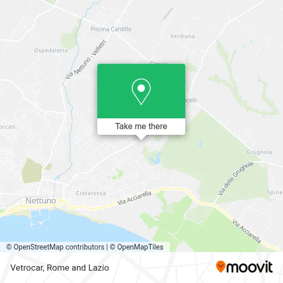 Vetrocar map