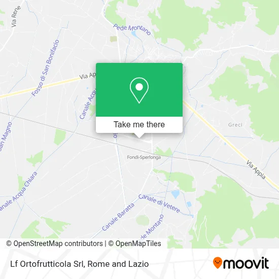 Lf Ortofrutticola Srl map
