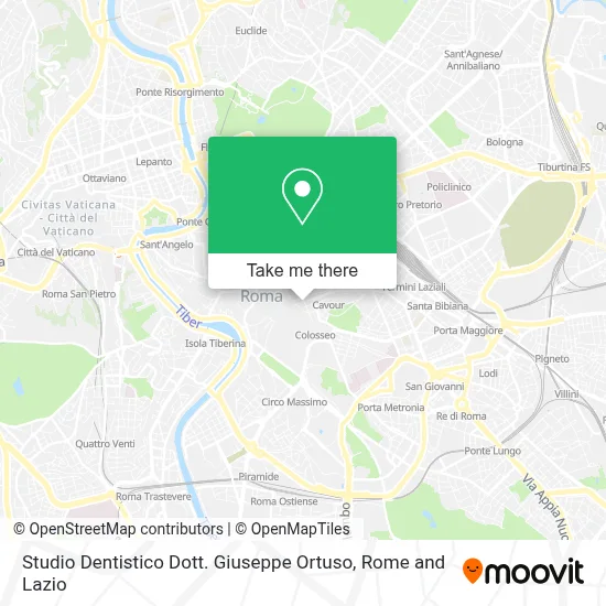Studio Dentistico Dott. Giuseppe Ortuso map