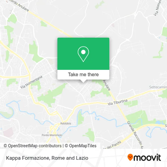 Kappa Formazione map