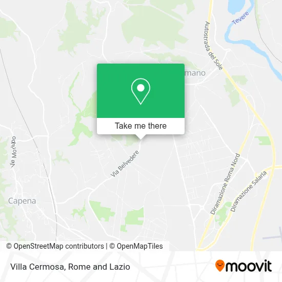 Villa Cermosa map