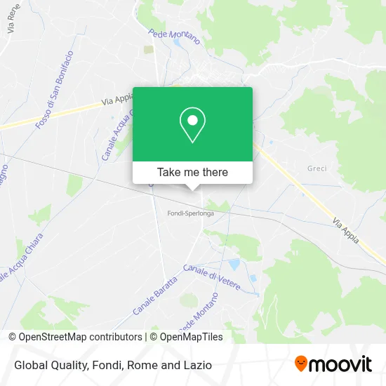 Global Quality, Fondi map