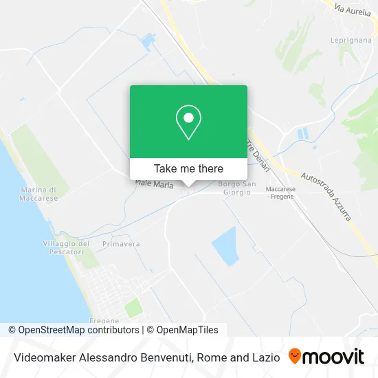 Videomaker Alessandro Benvenuti map