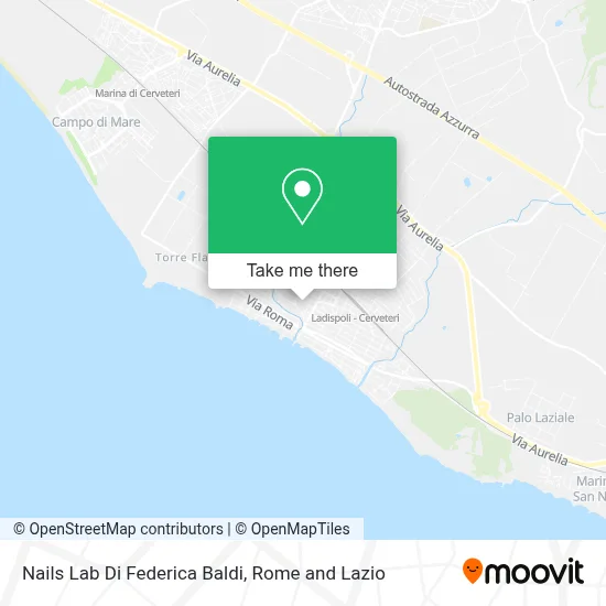 Nails Lab Di Federica Baldi map