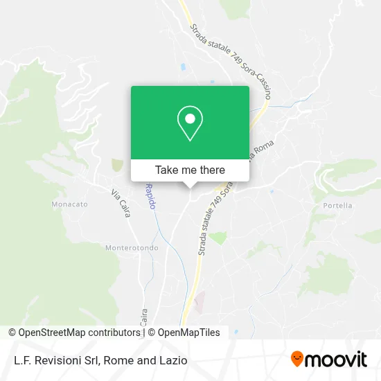 L.F. Revisioni Srl map