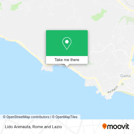 Lido Arenauta map