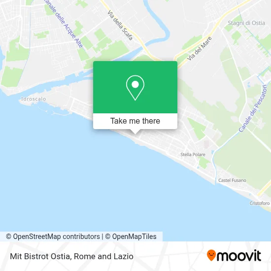 Mit Bistrot Ostia map