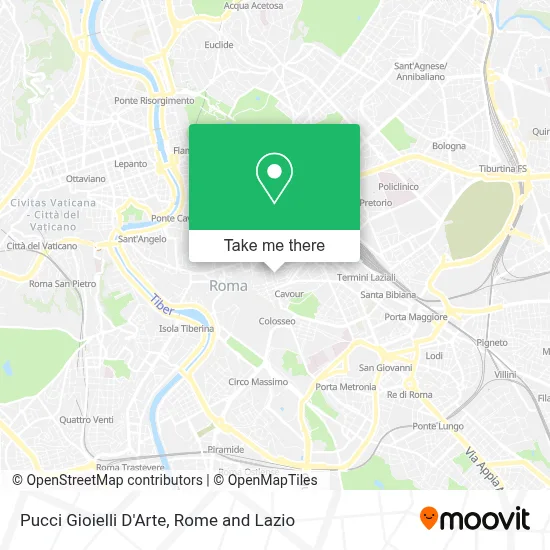 Pucci Gioielli D'Arte map