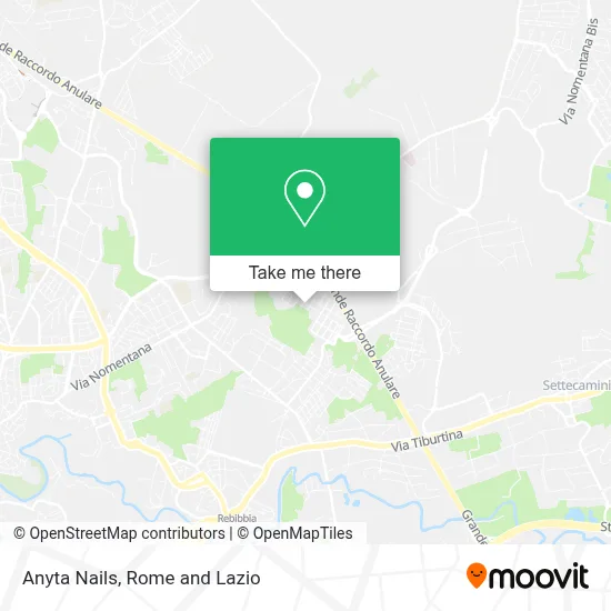Anyta Nails map