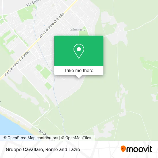 Gruppo Cavallaro map