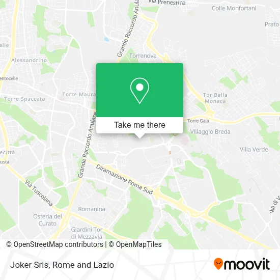 Joker Srls map