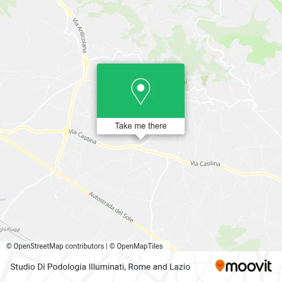 Studio Di Podologia Illuminati map