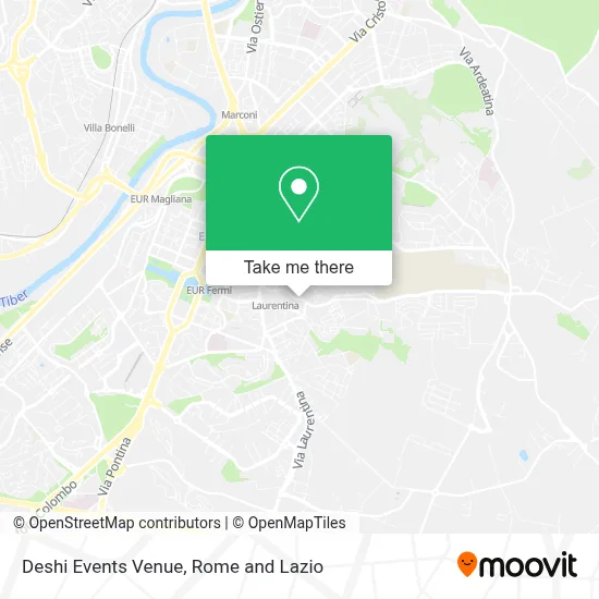 Deshi Events Venue map