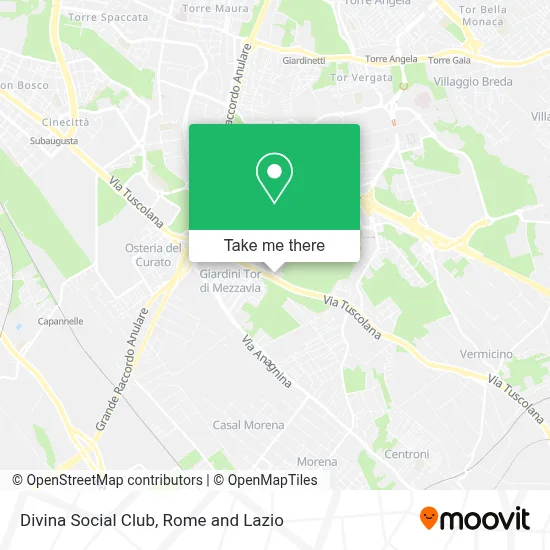 Divina Social Club map
