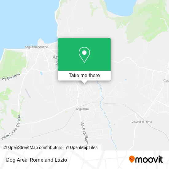 Dog Area map