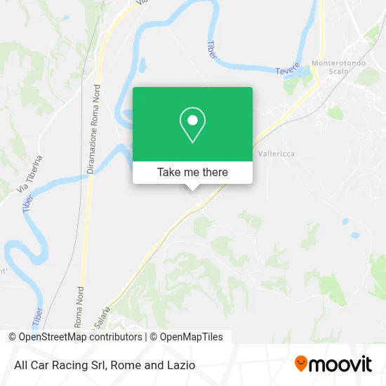 All Car Racing Srl map