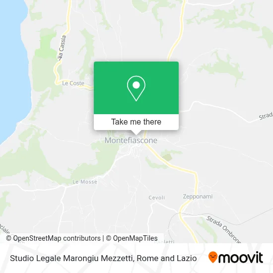 Studio Legale Marongiu Mezzetti map