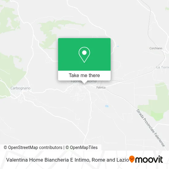 Valentina Home Biancheria E Intimo map