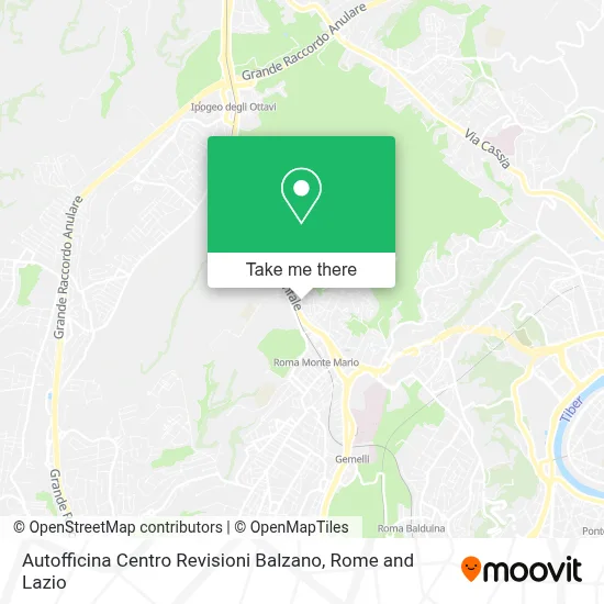 Autofficina Centro Revisioni Balzano map