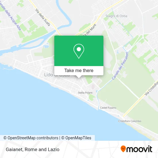 Gaianet map