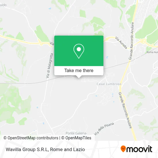 Wavilla Group S.R.L map
