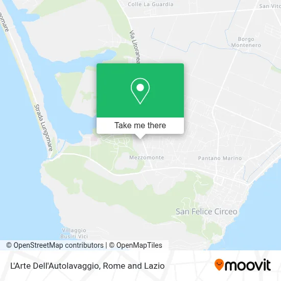 L'Arte Dell'Autolavaggio map