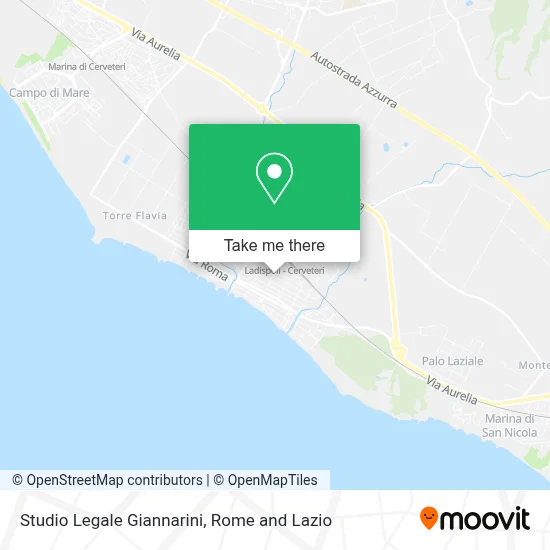 Studio Legale Giannarini map