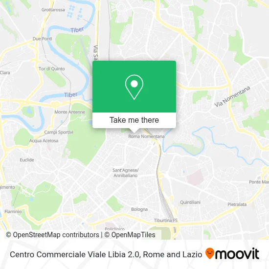 Centro Commerciale Viale Libia 2.0 map
