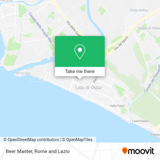 Beer Master map