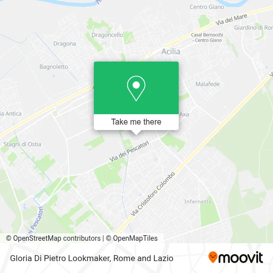 Gloria Di Pietro Lookmaker map