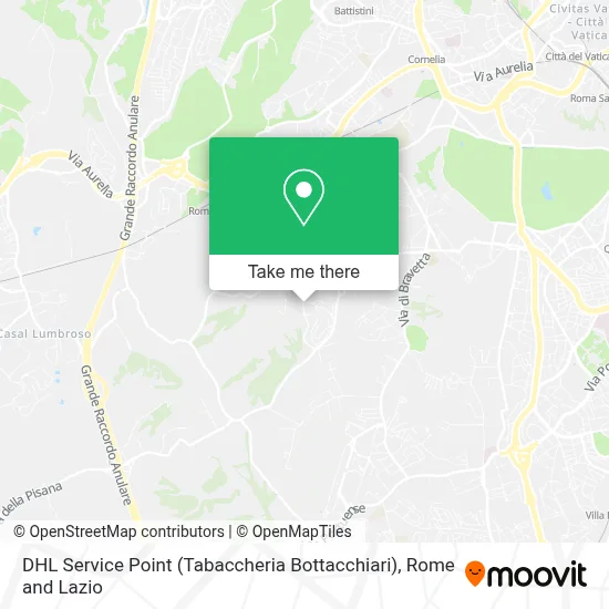 DHL Service Point (Tabaccheria Bottacchiari) map