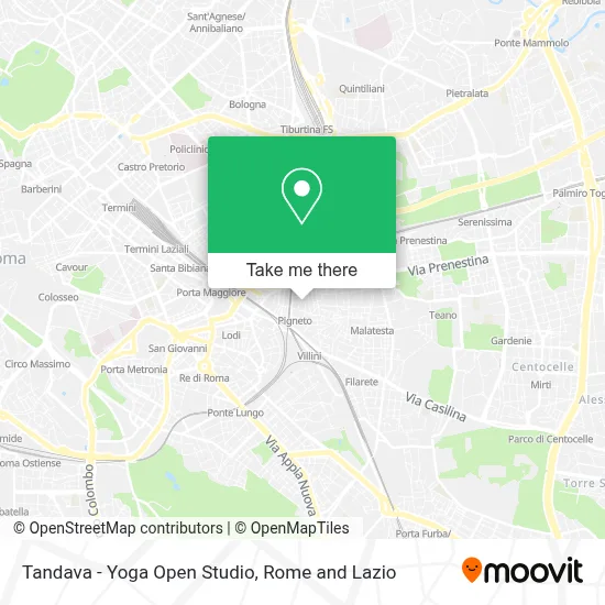 Tandava - Yoga Open Studio map
