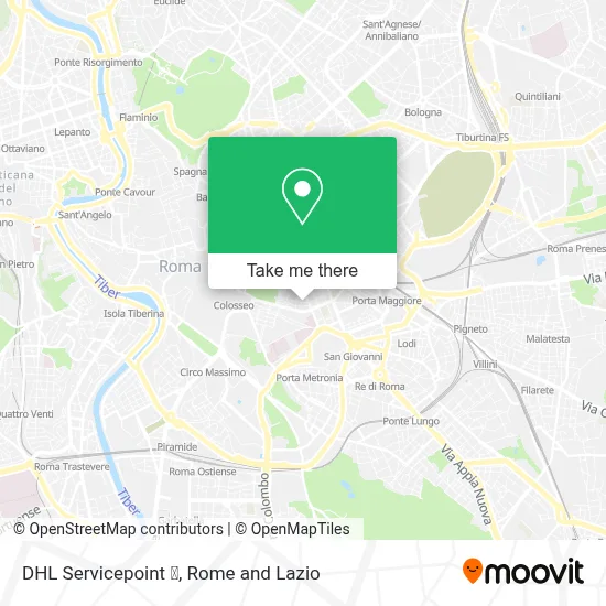 DHL Servicepoint ✅ map