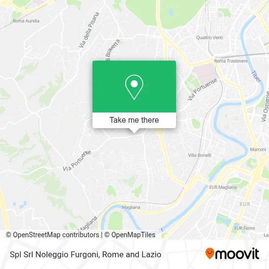 Spl Srl Noleggio Furgoni map