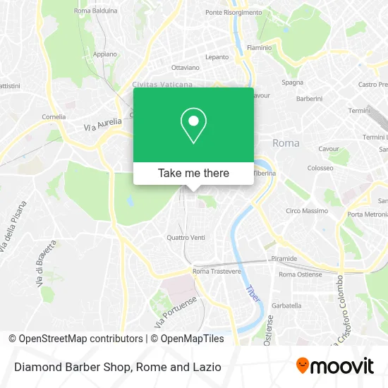 Diamond Barber Shop map