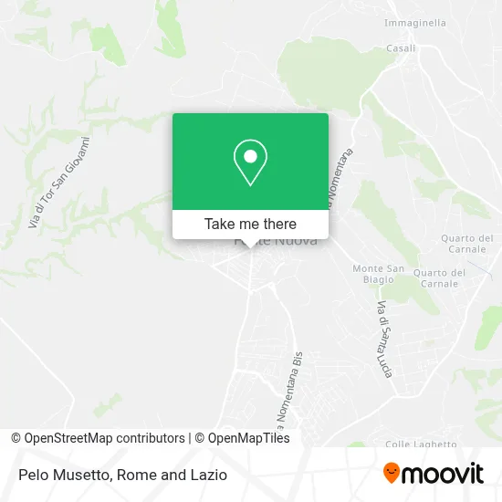 Pelo Musetto map