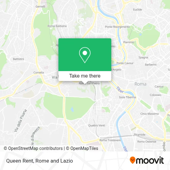 Queen Rent map