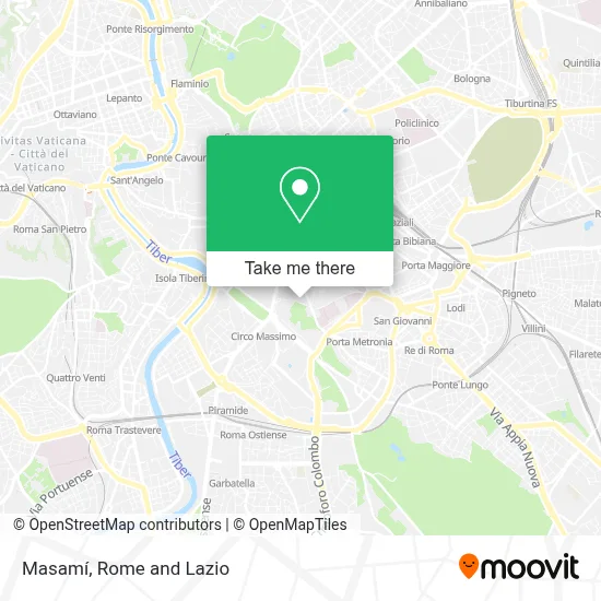 Masamí map